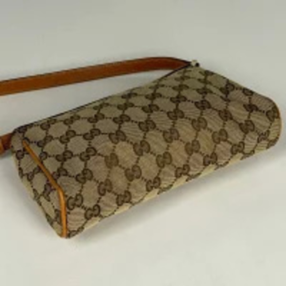 Gucci GG handbag Aby shoulder bag accessory Clutch canvas brown - Picture 2 of 5